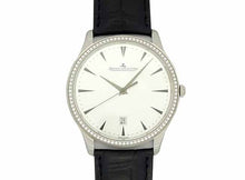 画像をギャラリービューアに読み込む, ジャガー・ルクルト マスターウルトラスリム デイト Q1283501/174.3.37.S K18WG ダイヤベゼル