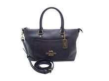 画像をギャラリービューアに読み込む, COACH コーチ Luxury Pebbled Leather ラグジュアリー ペプルドレザー Mini Emma Satchel 2WAY Hand Tote Bag ミニエマ サッチェル 2WAY ハンド トートバッグ F31466