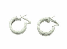 画像をギャラリービューアに読み込む, - ブルガリ B-zero1 ピアス K18WG