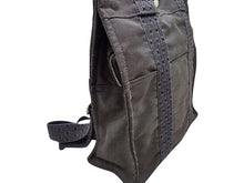 画像をギャラリービューアに読み込む, HERMES エルメス Herline A Dos MM エールライン アドMM ナイロンキャンバス グレー 付属カデナ・鍵なし