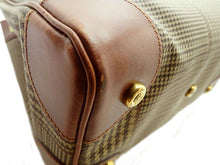 画像をギャラリービューアに読み込む, - ポロ ラルフローレン グレンチェック柄 ハンドバッグ