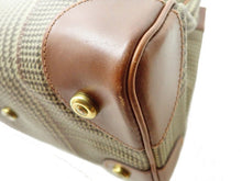 画像をギャラリービューアに読み込む, - ポロ ラルフローレン グレンチェック柄 ハンドバッグ