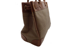 画像をギャラリービューアに読み込む, - ポロ ラルフローレン グレンチェック柄 ハンドバッグ