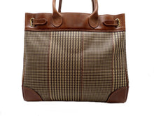 画像をギャラリービューアに読み込む, - ポロ ラルフローレン グレンチェック柄 ハンドバッグ