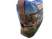 画像をギャラリービューアに読み込む, - Paul Smith ポールスミス ミニクーパー マルチストライプ キャンバス ショルダーバッグ PCポケット付き マルチカラー キャンバス/革