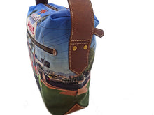 画像をギャラリービューアに読み込む, - Paul Smith ポールスミス ミニクーパー マルチストライプ キャンバス ショルダーバッグ PCポケット付き マルチカラー キャンバス/革