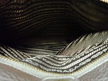 画像をギャラリービューアに読み込む, - PRADA プラダ BR4795 ロゴ ナイロンジャガード 2WAY ハンドトートバッグ 黒/濃茶 ナイロン/牛革