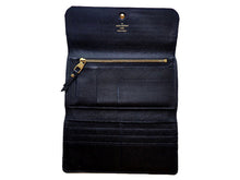 画像をギャラリービューアに読み込む, LOUIS VUITTON ルイヴィトン MONOGRAM EMPREINTE モノグラムアンプラント ポルトフォイユ・ヴィルトゥオーズ アンフィニ(濃紺) M60258