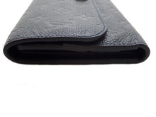 画像をギャラリービューアに読み込む, LOUIS VUITTON ルイヴィトン MONOGRAM EMPREINTE モノグラムアンプラント ポルトフォイユ・ヴィルトゥオーズ アンフィニ(濃紺) M60258