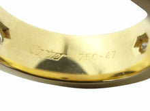 画像をギャラリービューアに読み込む, - カルティエ ラブリング ハーフダイヤ K18YG