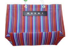 画像をギャラリービューアに読み込む, - MARNI MARKET マルニ マーケット SHMHR08A00TN296 ショッピングバッグ ポリアミド ストライプ