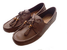 画像をギャラリービューアに読み込む, GUCCI グッチ バンブータッセル ドライビングシューズ 367923 #10(29cm) 茶