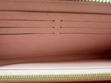画像をギャラリービューアに読み込む, LOUIS VUITTON ルイヴィトン DAMIER EBENE ダミエ・エベヌ Zippy Wallet ジッピー・ウォレット Rose Ballerine ローズバレリーヌ N60046