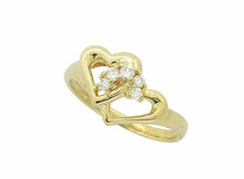 画像をギャラリービューアに読み込む, - 田崎 リング K18YG ダイヤ0.11 #10.5