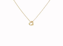 画像をギャラリービューアに読み込む, - ティファニー オープンハート ミニ ネックレス K18PG