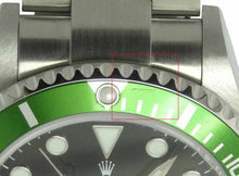 画像をギャラリービューアに読み込む, ロレックス グリーンサブマリーナ 16610LV ファット4 ビッグスイス