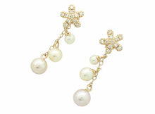 画像をギャラリービューアに読み込む, - ヴァンドーム青山 ピアス K18PG ダイヤ パール