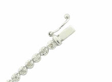 画像をギャラリービューアに読み込む, - テニスブレス K18WG ダイヤ1.00