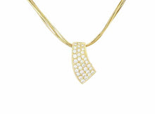 画像をギャラリービューアに読み込む, - ネックレス K18YG ダイヤ 1.50