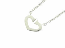 画像をギャラリービューアに読み込む, - カルティエ Cハート ネックレス K18WG ダイヤ