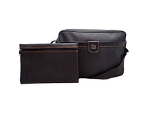 画像をギャラリービューアに読み込む, - dunhill ダンヒル ショルダーバッグ ダークグレー PVC/革