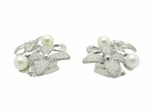 画像をギャラリービューアに読み込む, - イヤリング Pt900/K18 パール