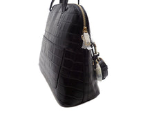 画像をギャラリービューアに読み込む, - FURLA フルラ PIPER M パイパーM Crocodile Embossed Leather 型押しクロコ 2way Hand Bag 2WAYハンドバッグ BAQNFPI K00000
