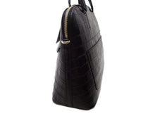 画像をギャラリービューアに読み込む, - FURLA フルラ PIPER M パイパーM Crocodile Embossed Leather 型押しクロコ 2way Hand Bag 2WAYハンドバッグ BAQNFPI K00000