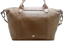 画像をギャラリービューアに読み込む, - LONGCHAMP ロンシャン ルプリアージュ キュイール トップハンドルバッグS 2WAYトートバッグ モカ 革 アウトレット