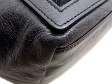 画像をギャラリービューアに読み込む, - BALENCIAGA バレンシアガ ネイビー スモールカバス 542017 黒 革