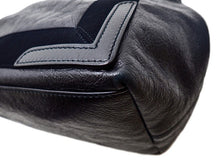 画像をギャラリービューアに読み込む, - BALENCIAGA バレンシアガ ネイビー スモールカバス 542017 黒 革