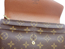 画像をギャラリービューアに読み込む, - LOUIS VUITTON ルイヴィトン MONOGRAM モノグラム PORTEFEUILLE SARAH ポルトフォイユ・サラ ブラウン M60531