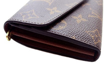 画像をギャラリービューアに読み込む, - LOUIS VUITTON ルイヴィトン MONOGRAM モノグラム PORTEFEUILLE SARAH ポルトフォイユ・サラ ブラウン M60531