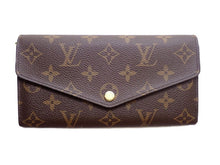 画像をギャラリービューアに読み込む, - LOUIS VUITTON ルイヴィトン MONOGRAM モノグラム PORTEFEUILLE SARAH ポルトフォイユ・サラ ブラウン M60531