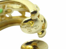 画像をギャラリービューアに読み込む, - 田崎 イヤリング K18YG ダイヤ0.21×2 エメラルド