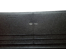画像をギャラリービューアに読み込む, - BVLGARI ブルガリ ブルガリ ロゴクリップ ラージウォレット 289381 カーフレザー 黒