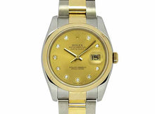 画像をギャラリービューアに読み込む, ロレックス デイトジャスト 116203G SS/K18YG