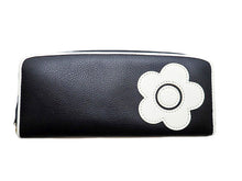 画像をギャラリービューアに読み込む, - MARY QUANT マリークワント デイジー オンサイドパース ラウンドファスナー長財布