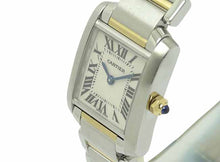 画像をギャラリービューアに読み込む, - カルティエ タンクフランセーズ SM SS/K18YG