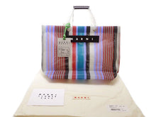 画像をギャラリービューアに読み込む, - MARNI MARKET マルニ マーケット ストライプ バッグ トート マルチカラー SHMHR08A01 TN296STV07