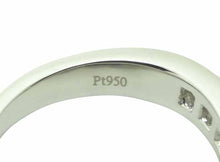 画像をギャラリービューアに読み込む, ティファニー Vバンドリング Pt950 ダイヤ #7.5