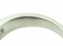 画像をギャラリービューアに読み込む, ティファニー Vバンドリング Pt950 ダイヤ #7.5