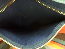 画像をギャラリービューアに読み込む, Paul Smith ポールスミス アーティスト ストライプ キャンバス トートバッグ APW-521 ネイビー/マルチカラー