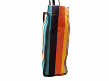 画像をギャラリービューアに読み込む, Paul Smith ポールスミス アーティスト ストライプ キャンバス トートバッグ APW-521 ネイビー/マルチカラー