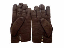 画像をギャラリービューアに読み込む, HERMES エルメス H金具 レザー カシミア グローブ 手袋 #8