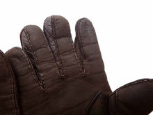 画像をギャラリービューアに読み込む, HERMES エルメス H金具 レザー カシミア グローブ 手袋 #8