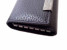 画像をギャラリービューアに読み込む, GUCCI グッチ ロゴプレート レザー 6連 キーケース 033 1840 0851