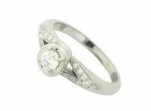 画像をギャラリービューアに読み込む, ブルガリ インコントロ ダモーレ リング Pt950 ダイヤ0.18 D VVS1 VG ダイヤ0.11 #9