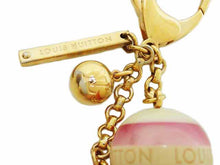 画像をギャラリービューアに読み込む, ルイ・ヴィトン ビジューサック ミニラン クロワゼット キーホルダー/チャーム ヴィオリーヌ ピンクマルチカラー M95507