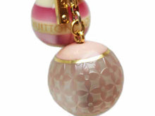 画像をギャラリービューアに読み込む, ルイ・ヴィトン ビジューサック ミニラン クロワゼット キーホルダー/チャーム ヴィオリーヌ ピンクマルチカラー M95507